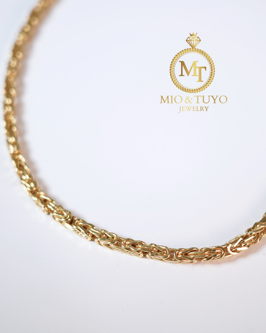 Byzantine necklace 10k
